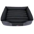 Premium kutyaágy és macskaágy - fekete és szürke