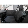 Első, hátsó ülés védő takaró kutya szállításához - Fekete