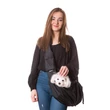 Juliette kutya és cica hordozó táska - fekete
