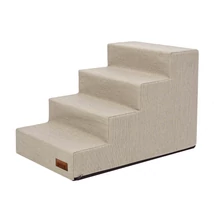 Inari lépcső - 4 fokos, 40cm magas - bézs