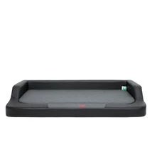 Medico Lux memóriahabos ortopédiai kutyaágy és macskaágy - fekete és grafitszürke