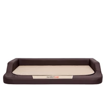 Medico Standard memóriahabos ortopédiai kutyaágy és macskaágy - barna és bézs