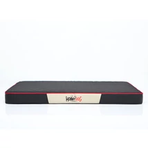 Premium bőr memóriahabos ortopédiai kutya és cica matrac - fekete