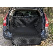 Csomagtartó védő takaró kutya szállításához - Fekete