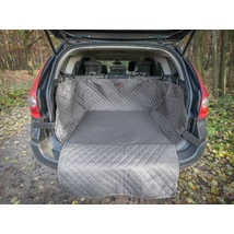 Csomagtartó védő takaró kutya szállításához - Szürke