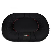 Ponton Comfort kutyaágy és macskaágy - fekete piros szegéllyel