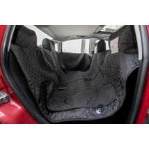 Első, hátsó ülés védő takaró kutya szállításához - Fekete