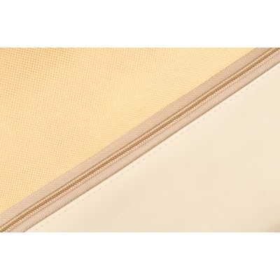 Luxury Soft Stripes Red bőr kutyaágy