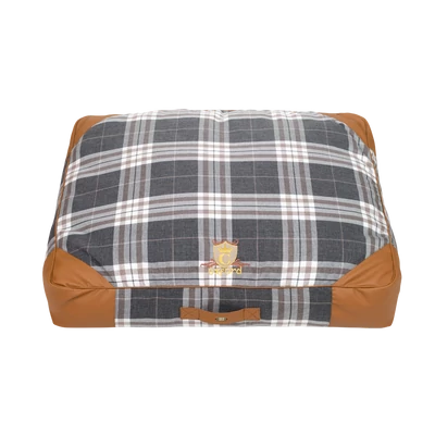 Oxford matrac kutyáknak - barna és kockás