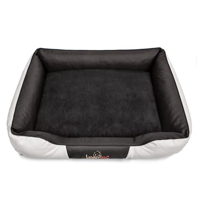 Cesarean Exclusive bőr kutyaágy és macskaágy - fehér és fekete