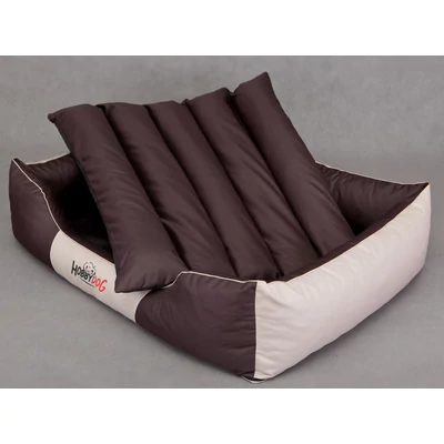 Comfort kutyaágy és macskaágy - barna és bézs