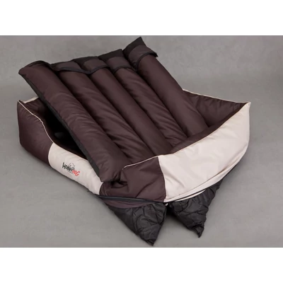 Comfort kutyaágy és macskaágy - barna és bézs