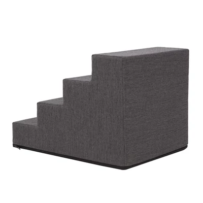 Inari lépcső - 4 fokos, 40cm magas - grafitszürke