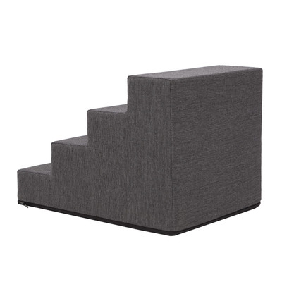 Inari lépcső - 4 fokos, 40cm magas - grafitszürke