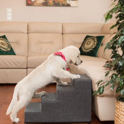 Inari lépcső - 4 fokos, 40cm magas - grafitszürke