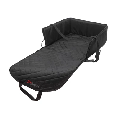 Fox kutya szállító, hordozó, ülésvédő autóba - Fekete