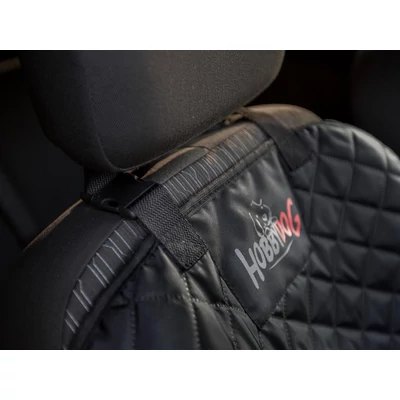 Fox kutya szállító, hordozó, ülésvédő autóba - Fekete