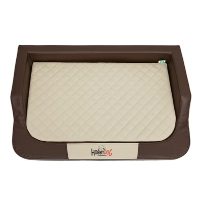 Medico Lux memóriahabos ortopédiai kutyaágy és macskaágy - barna és bézs