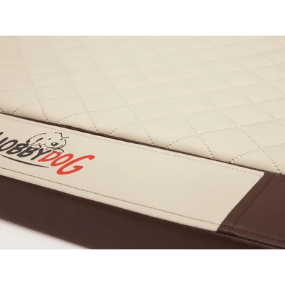 Medico Lux memóriahabos ortopédiai kutyaágy és macskaágy - barna és bézs