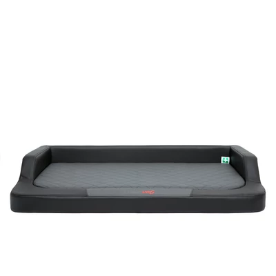 Medico Lux memóriahabos ortopédiai kutyaágy és macskaágy - fekete és grafitszürke