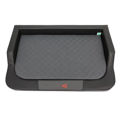 Medico Lux memóriahabos ortopédiai kutyaágy és macskaágy - fekete és grafitszürke