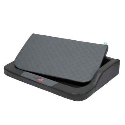 Medico Lux memóriahabos ortopédiai kutyaágy és macskaágy - fekete és grafitszürke