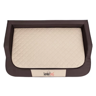 Medico Standard memóriahabos ortopédiai kutyaágy és macskaágy - barna és bézs