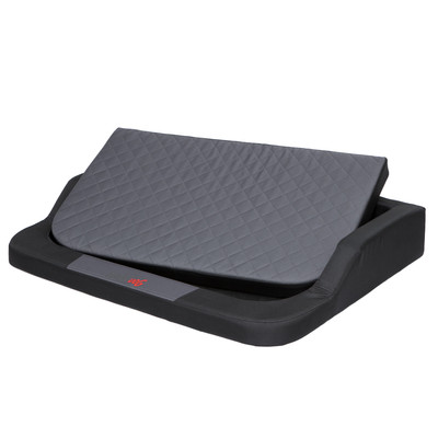 Medico Standard memóriahabos ortopédiai kutyaágy és macskaágy - fekete és szürke - 94x62cm Medico Standard memóriahabos ortopédiai kutyaágy és macskaágy - fekete és szürke - 94x62cm