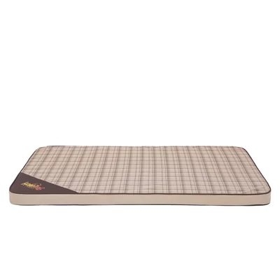 Light matrac kutyáknak és cicáknak - bézs, négyzet mintás
