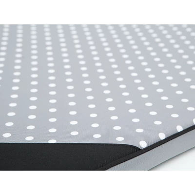 Light matrac kutyáknak és cicáknak  - világos szürke, fehér pöttyös