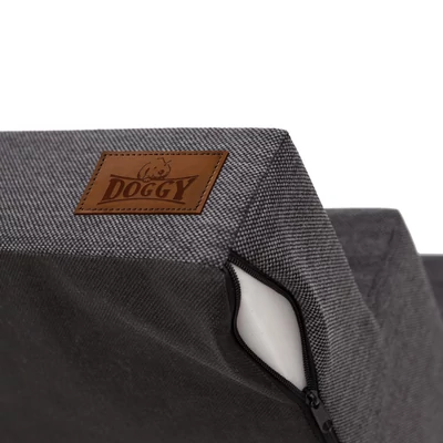 Inari lépcső - 3 fokos, 30cm magas - grafitszürke