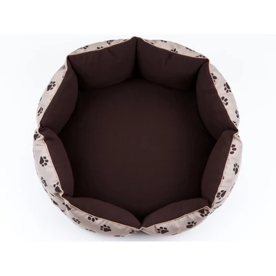 New York kutyaágy és macskaágy - bézs tappancs mintával