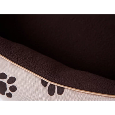 New York kutyaágy és macskaágy - bézs tappancs mintával