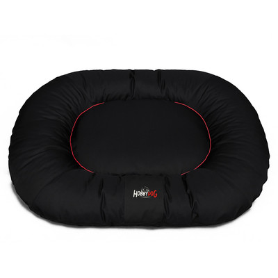 Ponton Comfort kutyaágy és macskaágy - fekete piros szegéllyel - 78x100cm