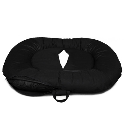 Ponton Comfort kutyaágy és macskaágy - fekete piros szegéllyel Ponton Comfort kutyaágy és macskaágy - fekete piros szegéllyel