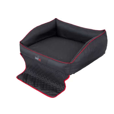 Royal kutyaágy autóba - fekete