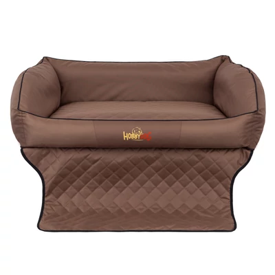 Royal kutyaágy autóba - világosbarna