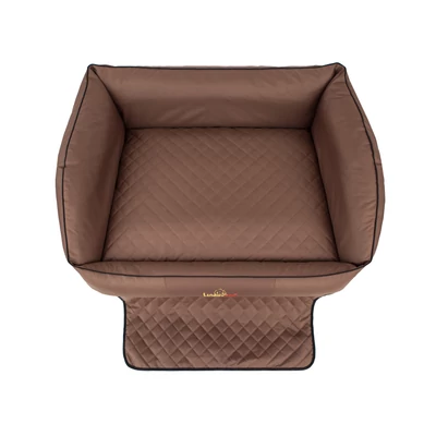 Royal kutyaágy autóba - világosbarna