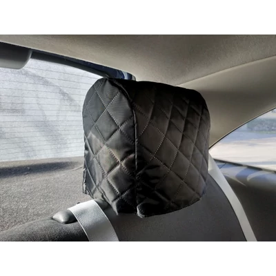 Fejtámla védő huzat csomagtartó védőhöz - fekete