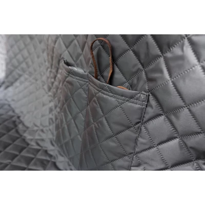 Első, hátsó ülés védő takaró kutya szállításához - Szürke