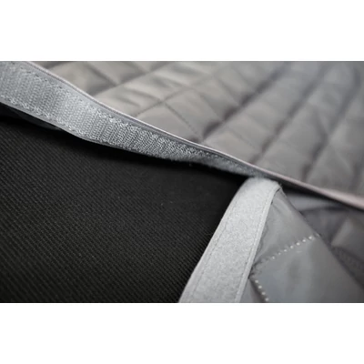 Első, hátsó ülés védő takaró kutya szállításához - Szürke