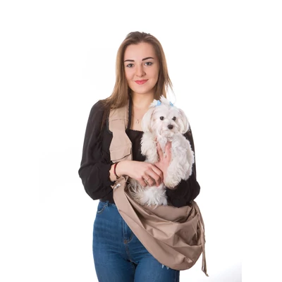 Juliette kutya és cica hordozó táska - bézs