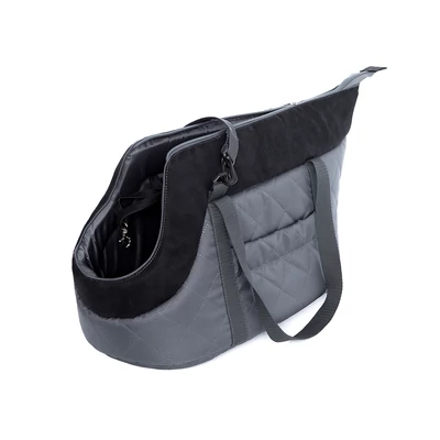 Kutya és macska hordozó táska - grafitszürke